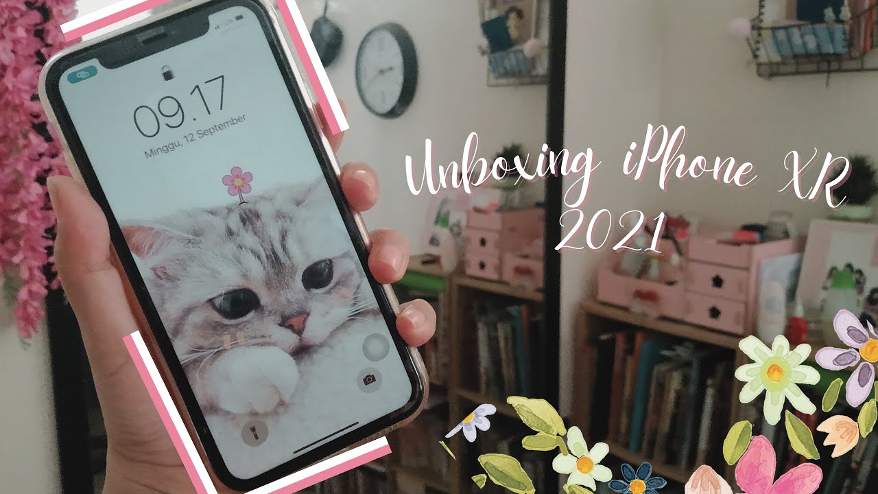 🍎 unboxing iPhone XR in 2021 | accessories 🧚🏻‍♀️