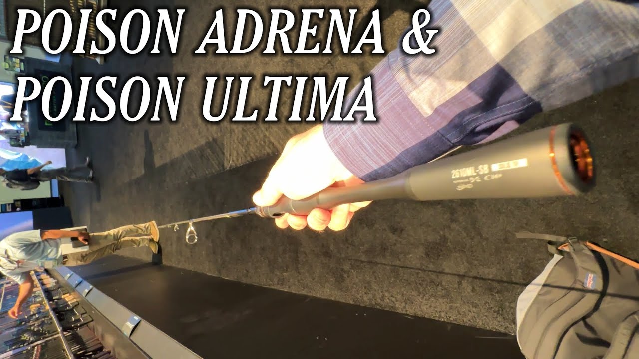 Shimano POISON ADRENA & POISON ULTIMA (quick look at iCast)