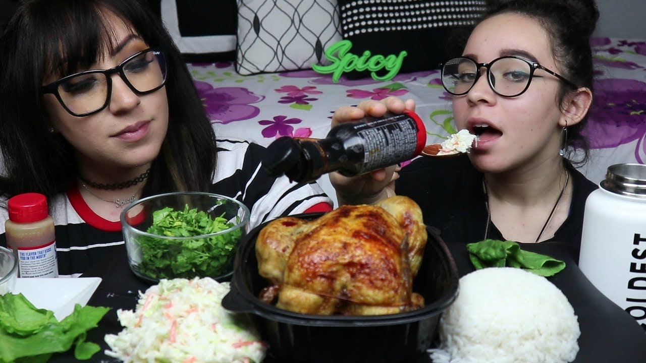 ROTISSERIE CHICKEN MUKBANG | EATING SHOW | HOW I EAT IT