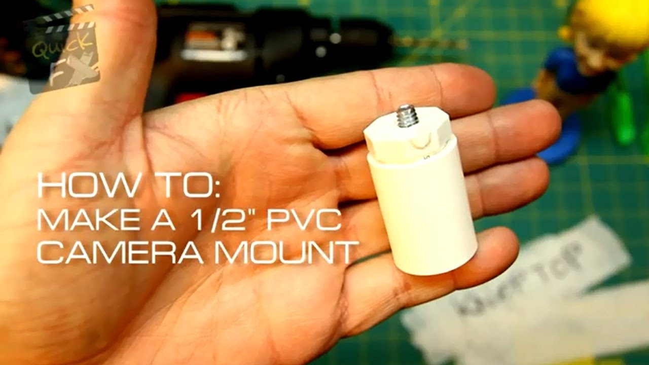 DIY PVC Camera Mount DSLR Rig - QUICK FX