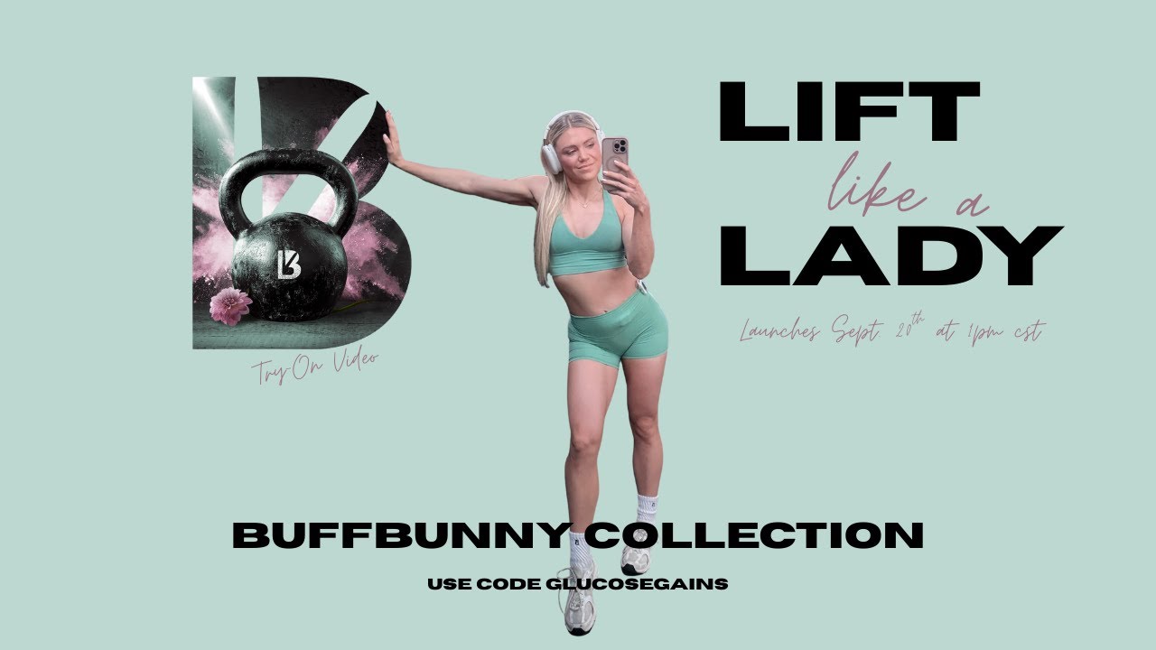 Buffbunny “Lift Like a Lady” Try-On Haul | Outfits + Omnipod Pump Change
