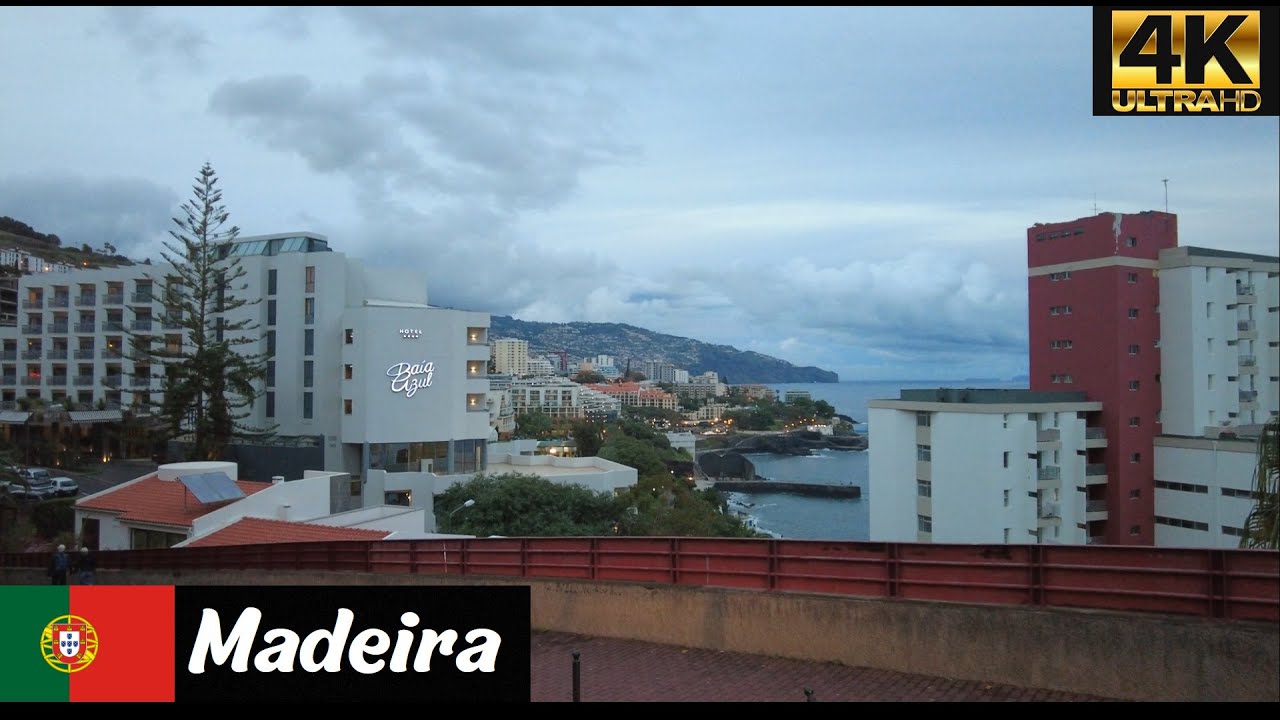 Funchal | São Martinho | Estrada Monumental | Madeira | Portugal 4K