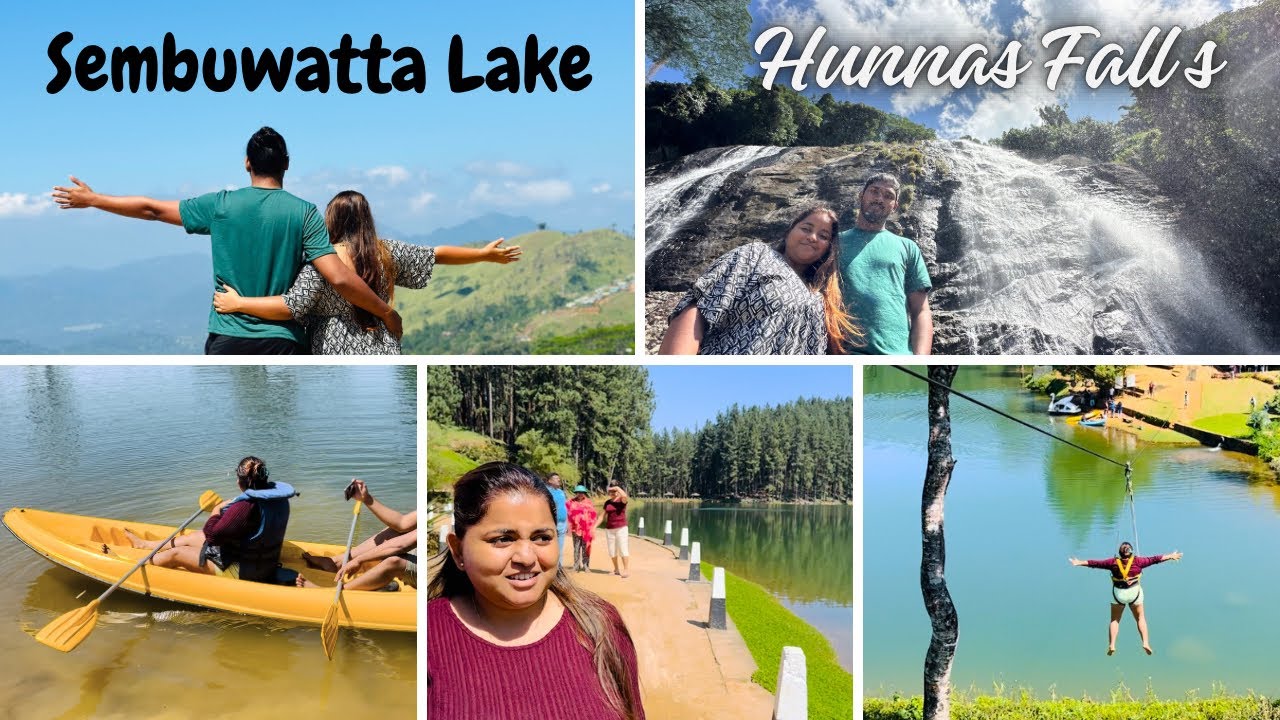 Vlog 42 - Sembuwatta Lake | Hunnasgiriya Falls | සෙම්බුවත්ත | හුන්නස් ඇල්ල | Matale | Sri Lanka 🇱🇰
