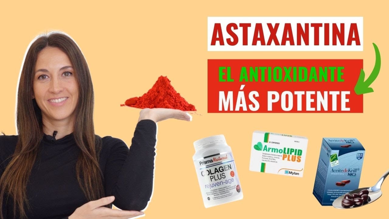 🔸 ASTAXANTINA 👉 ESTOS son todos sus BENEFICIOS 💥💊