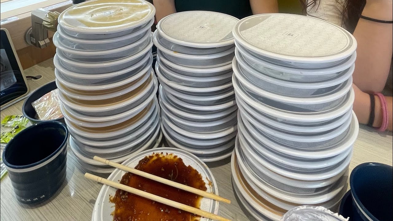 Comendo sushi || hamasushi em HIRATSUKA 