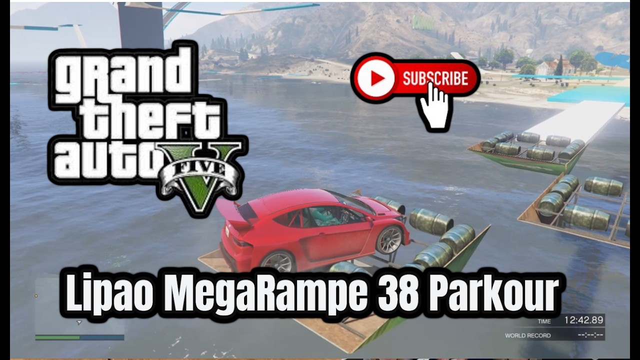 ✨Grand Theft Auto - Lipao MegaRampe 38 #Parkour