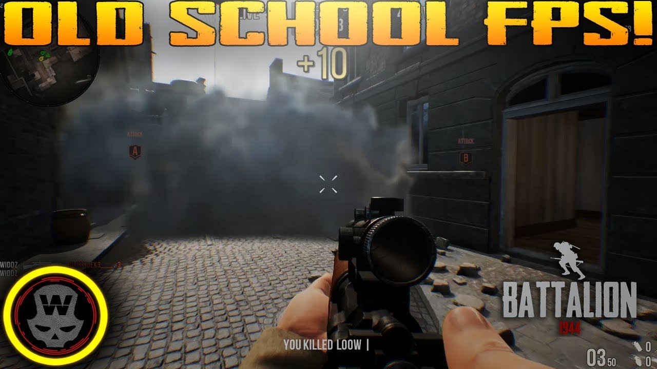 Old School Competitive FPS! Battalion 1944 (Closed BETA Gameplay)