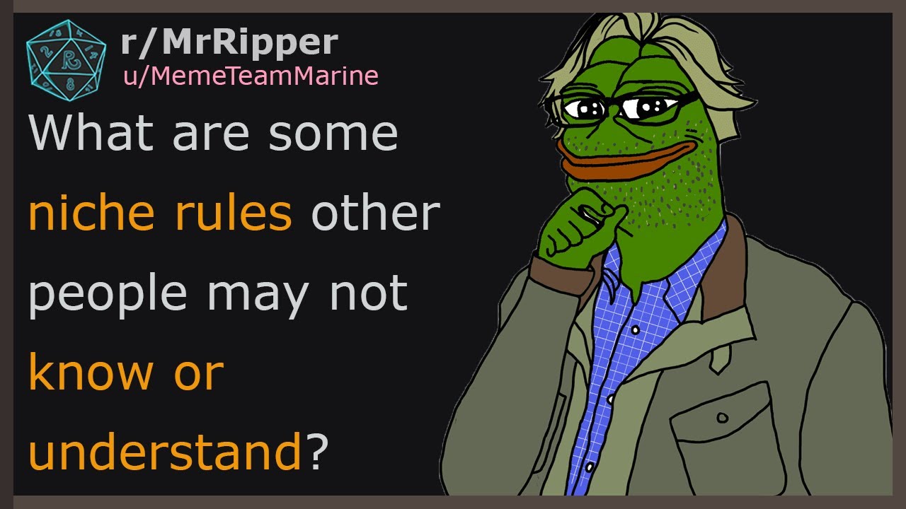 What are some niche rules other people may not know or understand? #dnd
