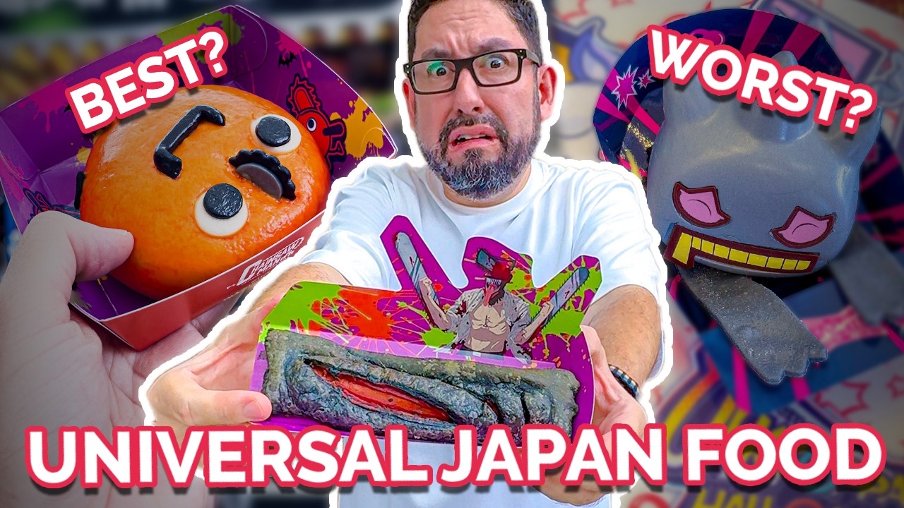 Universal Studios Japan 2025: NEW Halloween Food Guide + Merch Tour