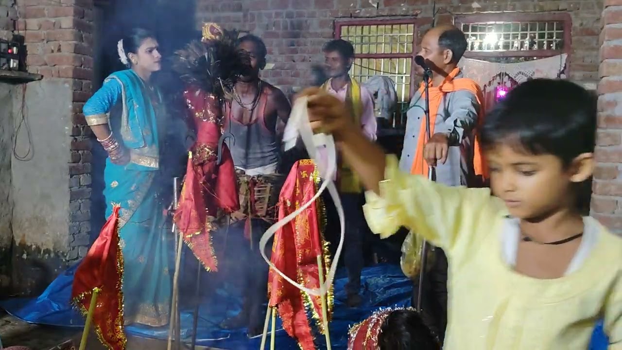 देहाती देवीजागरण नगला नौकश में 