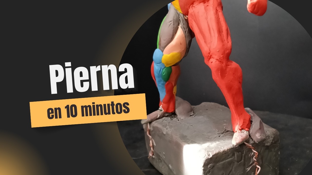 Tutorial 5: Cómo esculpir una pierna de superhéroe.