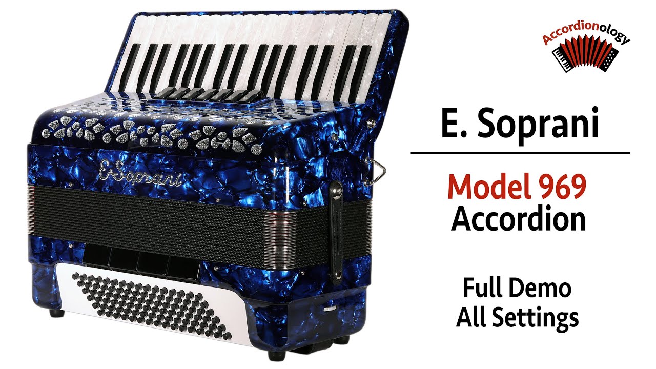 E. Soprani - Model 969 - Accordion Demo