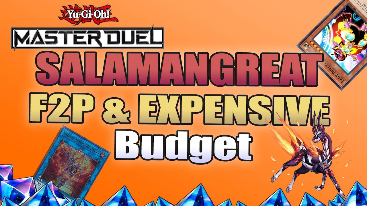 Budget & Expensive Salamangreat | Yu-Gi-Oh! Master Duel - F2P Salamangreat are UNSTOPPABLE