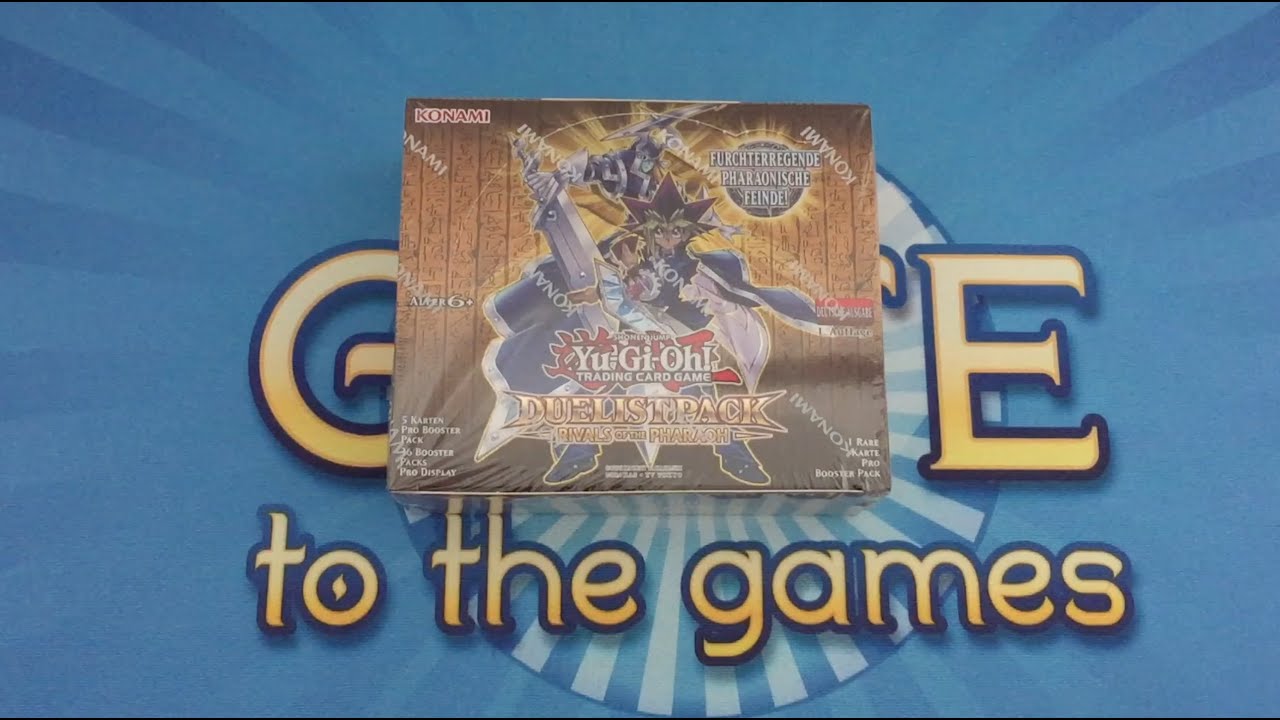 Duelist Pack: Rivals of the Pharaoh Opening/Unboxing Yugioh Karten