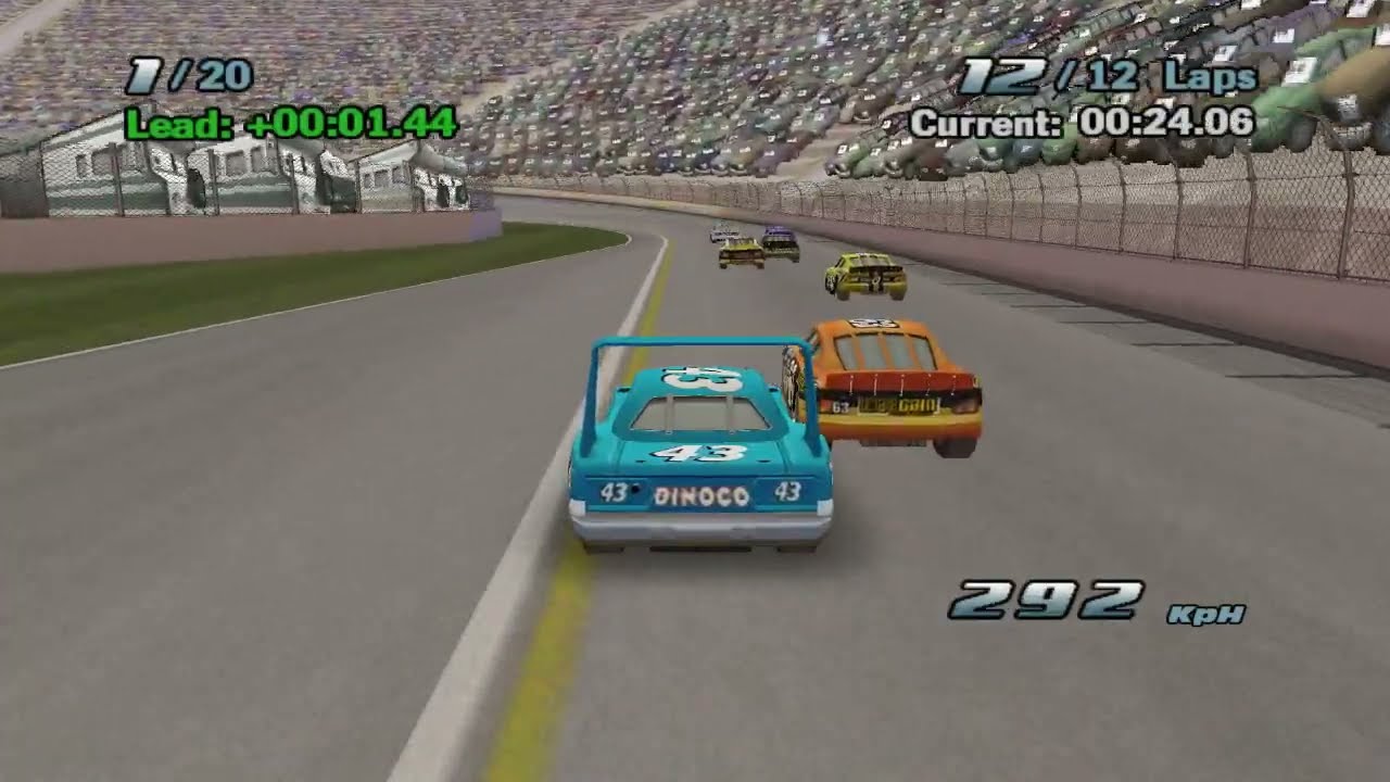 Cars PC - The King Gameplay