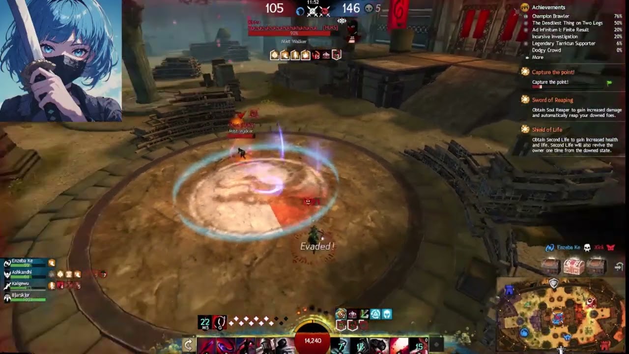 GW2 Ranked PvP - Sc/P Rifle | Condi Deadeye