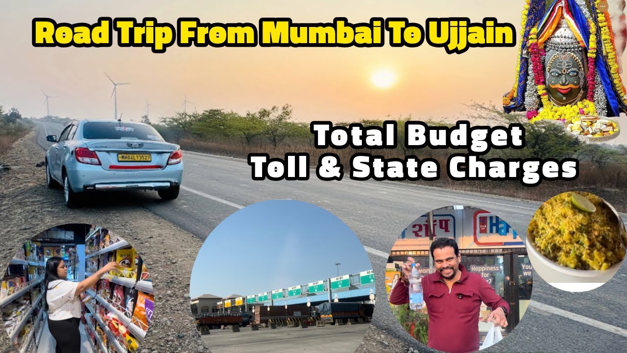 Mumbai to Ujjain Road Trip 2026 🚗 | Toll Charges, Route & Navgraha Mandir Indore