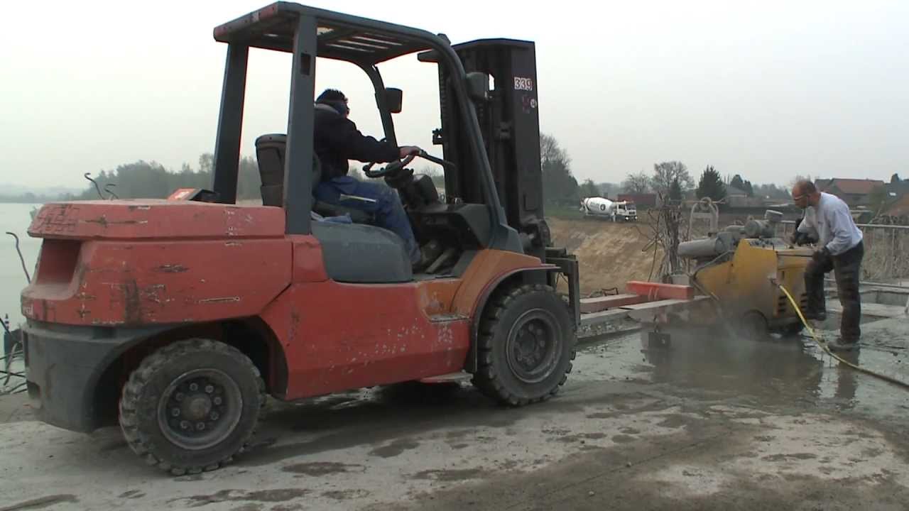 Afbraak brug over Albertkanaal te Briegden 3