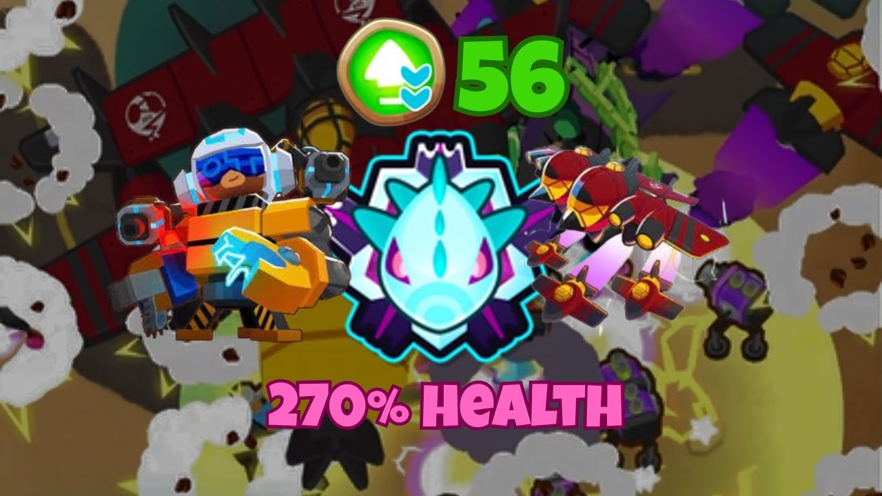 [BTD6] 3rd Place - Almost Triple Health Ranked Elite Lych #49 (End of the Road) in 56 Tiers