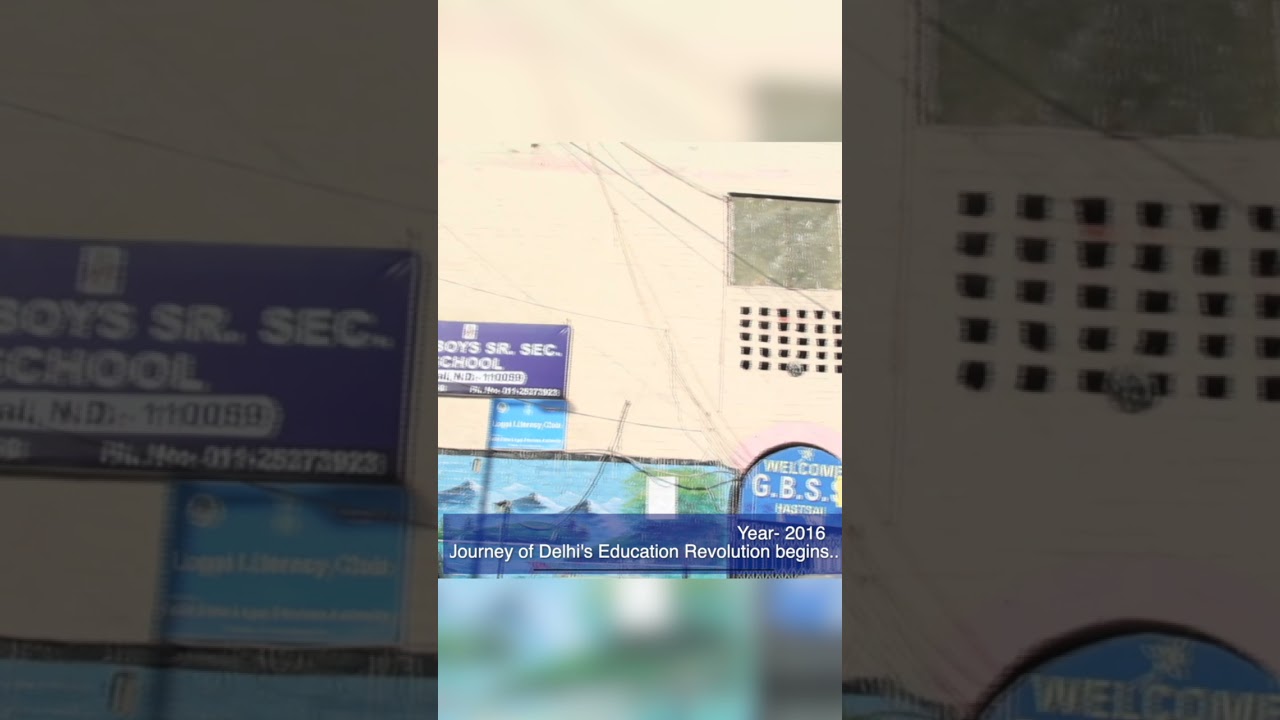 Delhi Education Transformation #shorts