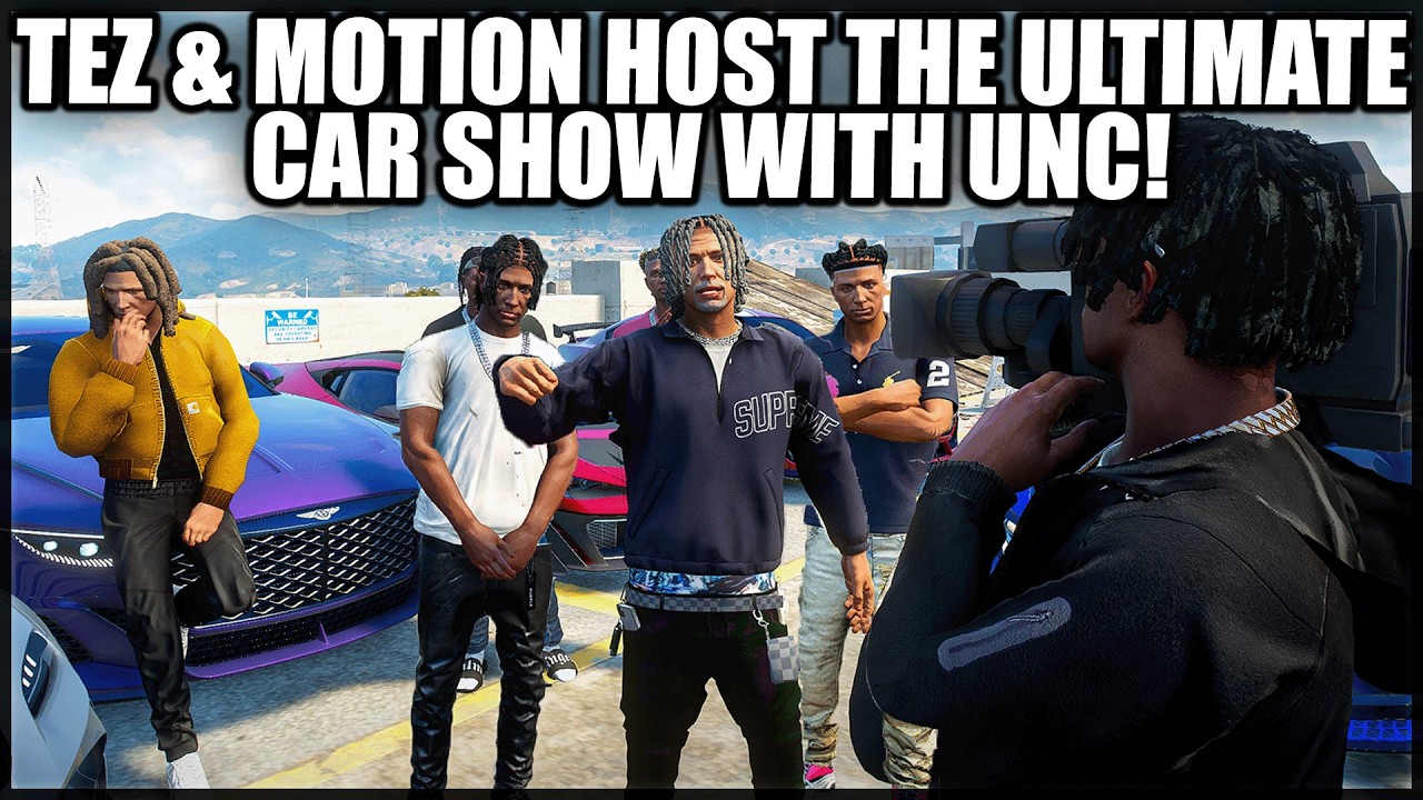 Tez & Motion Host The Ultimate Car Show With Unc! | GTA RP | GrizzleyWorld Whitelist