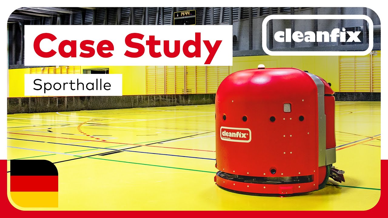 Autonome Reinigung in einer Sporthalle | Gurmels, Fribourg | Case Study