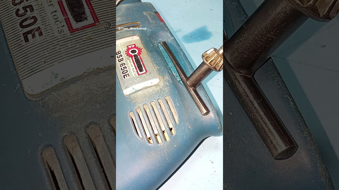 Really Useful Hand Drill Upgrade! #shorts  #diy #tools #tips #tricks
