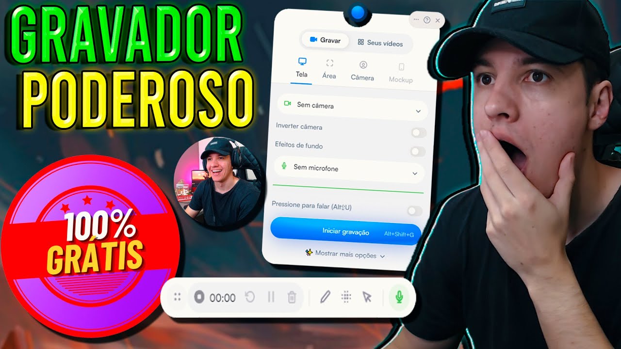 Gravador de TELA PODEROSO ONLINE Grátis 2024