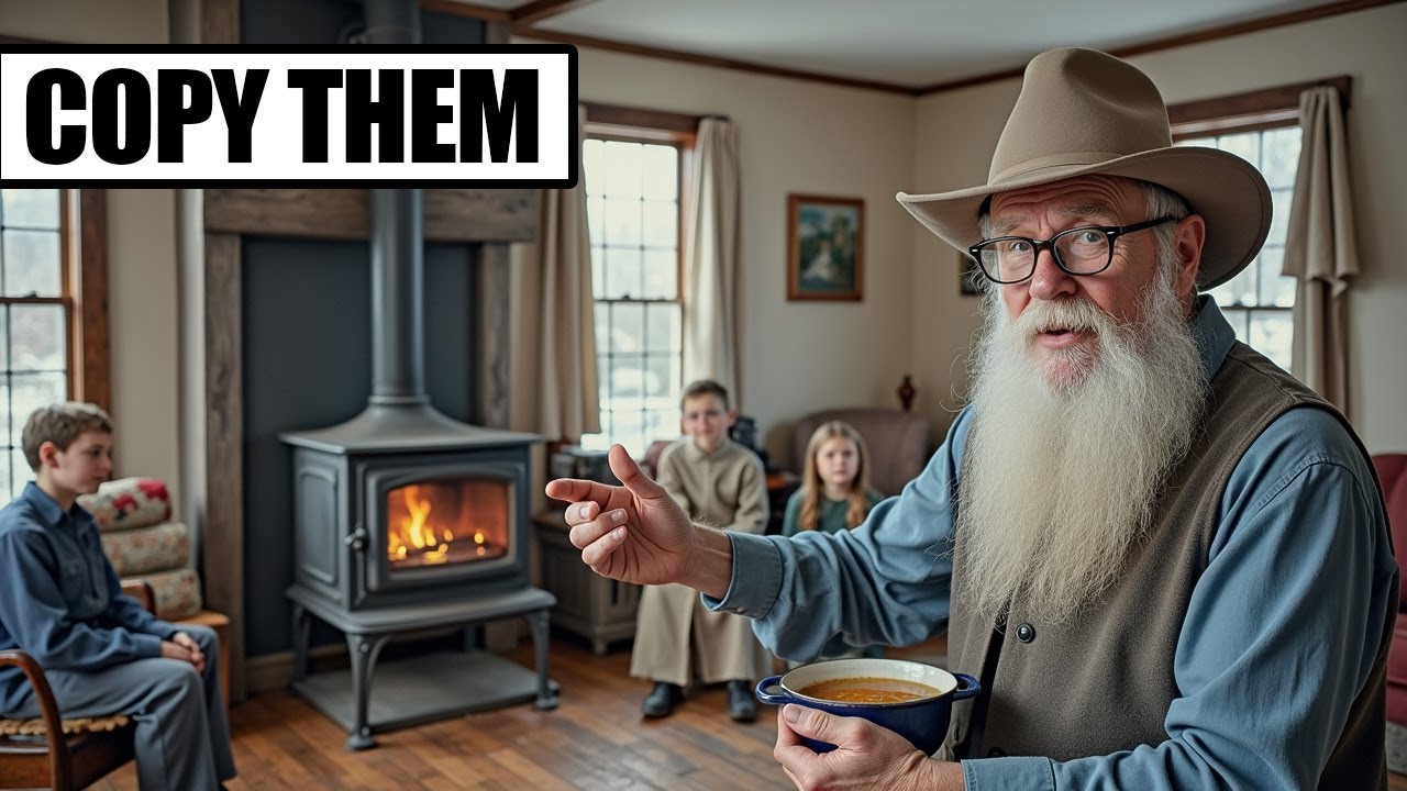 How Amish Stay WARM All Winter Without Gas/Electricity