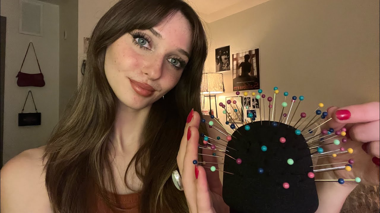 ASMR Removing Needles From The Mic