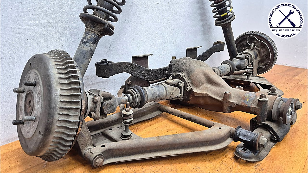 Datsun 240 Restoration Part 7 - Rear End Perfection