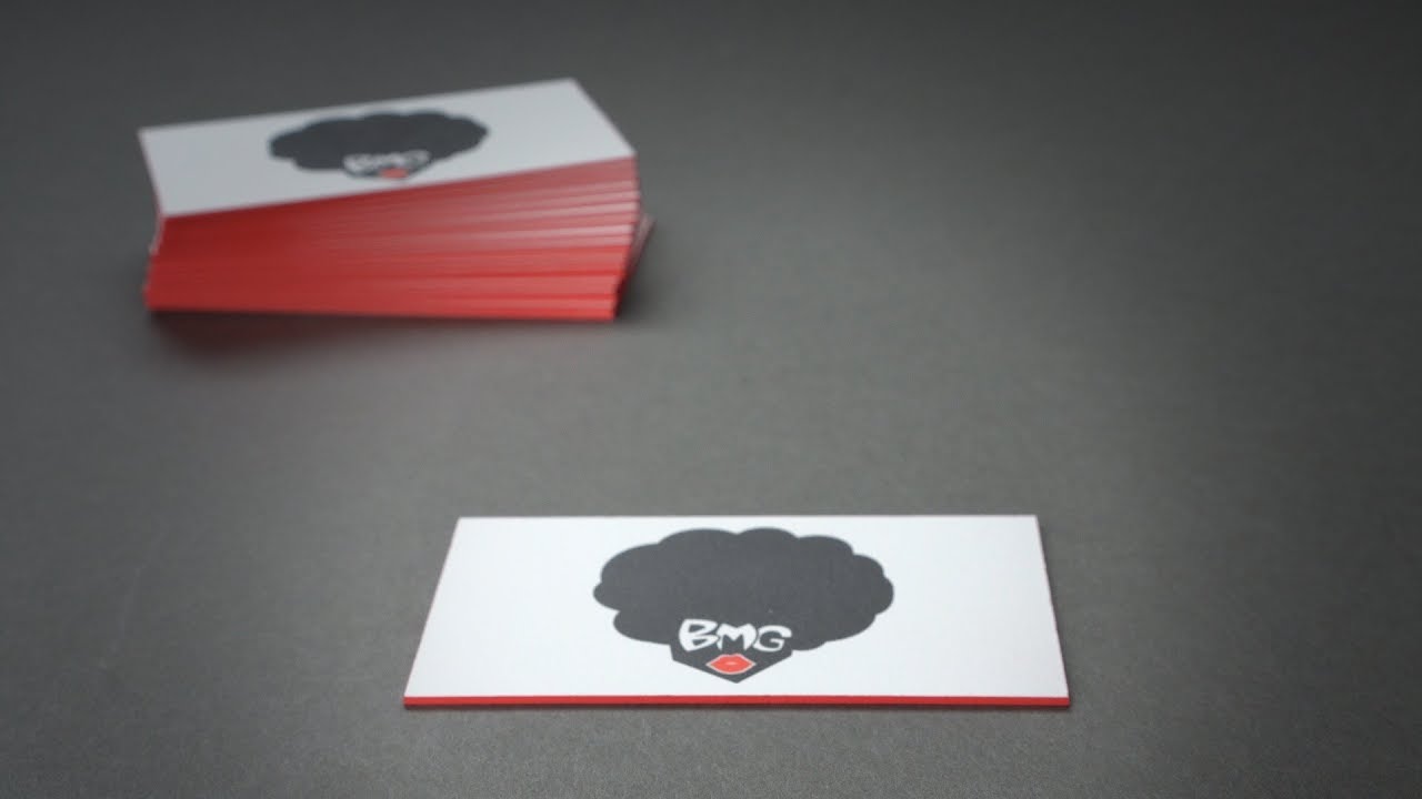 Edge Painted Business Cards - Bianka Gravillis
