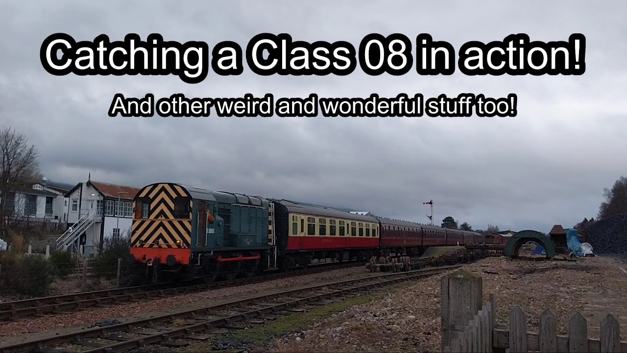 Catching a Class 08 shunter in Action and more! (2026 episode 2)