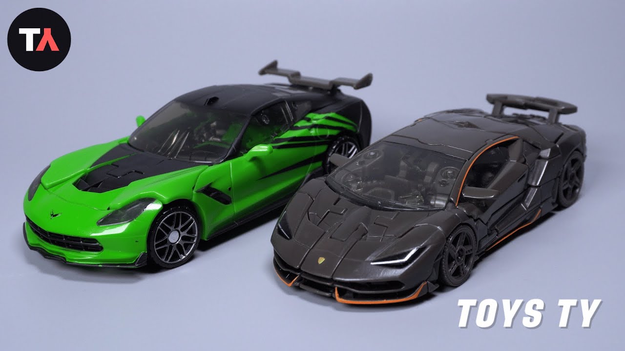 Transformers Studio Series HOT ROD & CROSSHAIRS Transformers The Last Knight 變形金剛 熱破 準星【Toys TY】