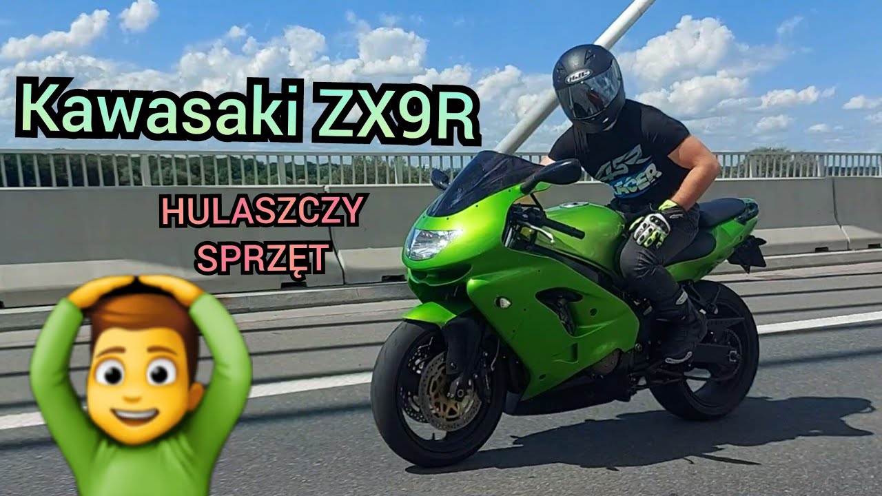 Kawasaki ZX9R test i opinia o motocyklu | HULASZCZY SPRZĘT