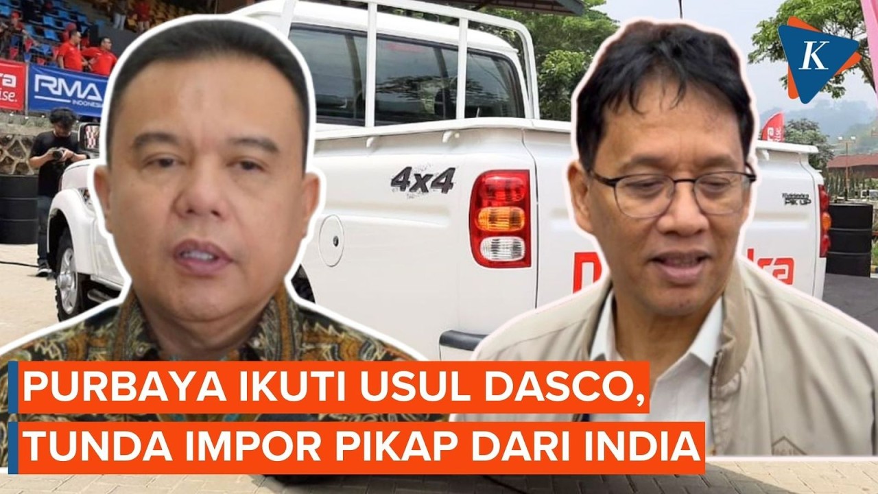 Soal Impor 105.000 Pikap dari India, Purbaya: Kita Ikuti Pak Dasco Saja