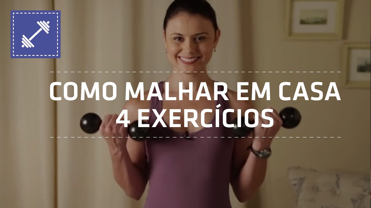 Como Malhar em Casa: 4 Exercícios para Membros Superiores | Shoptime