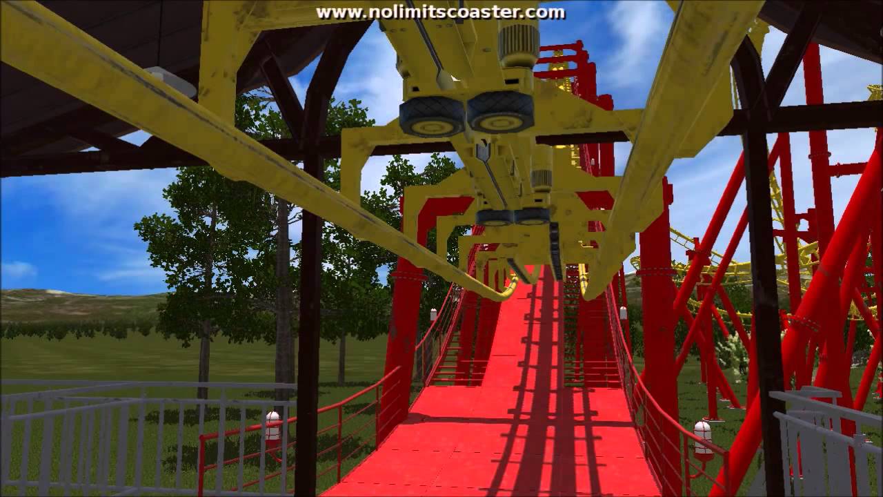 FIRE WHIP  Nolimits coaster 2