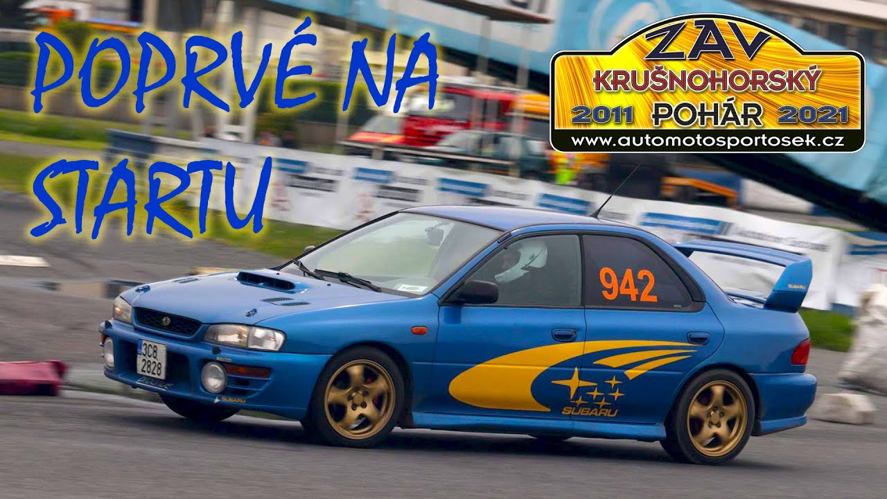 MŮJ PRVNÍ ZÁVOD || Autodrom Sosnová | Krušnohorský pohár | Subaru Impreza GC8 2.0