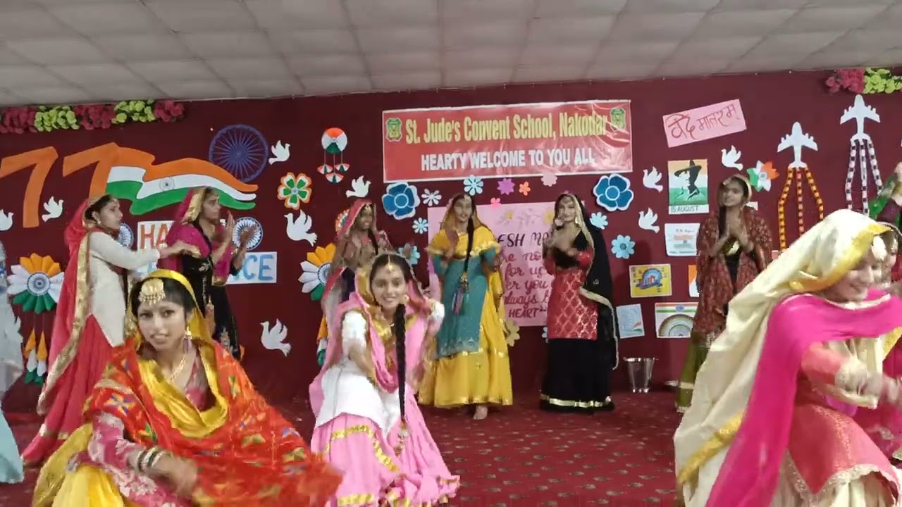 Gidha Performance / Independence day / St. Jude's Convent School Nakodar / 2024