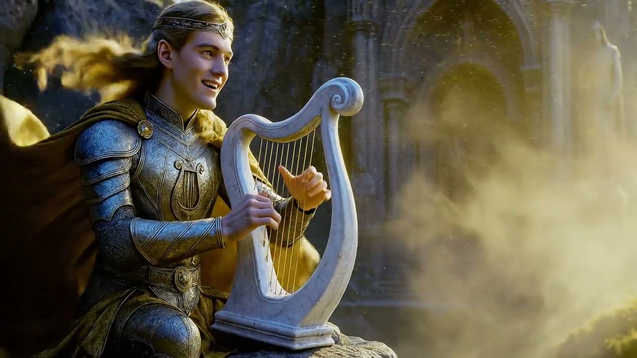 ✨🦁🎶 Finrod Felagund &mdash; The Golden King of Nargothrond (8s Cinematic) 🎶🦁✨