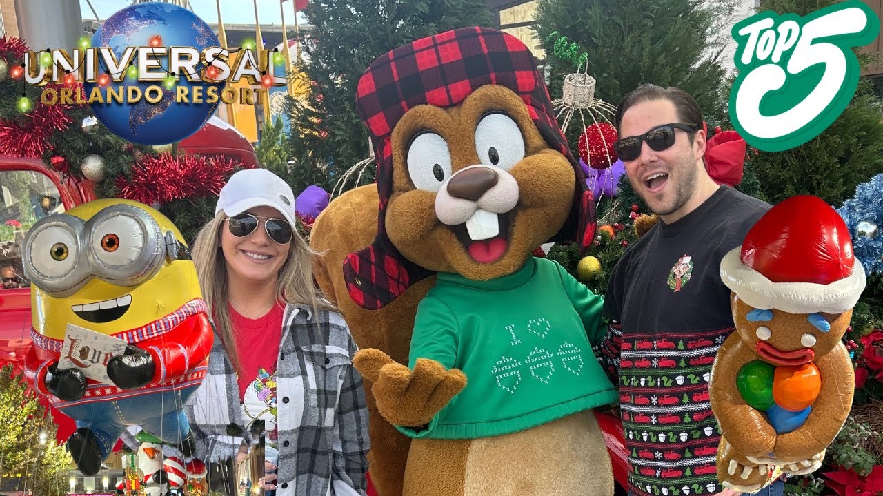 Top 5 BEST Holiday Offerings at Universal Orlando Resort!