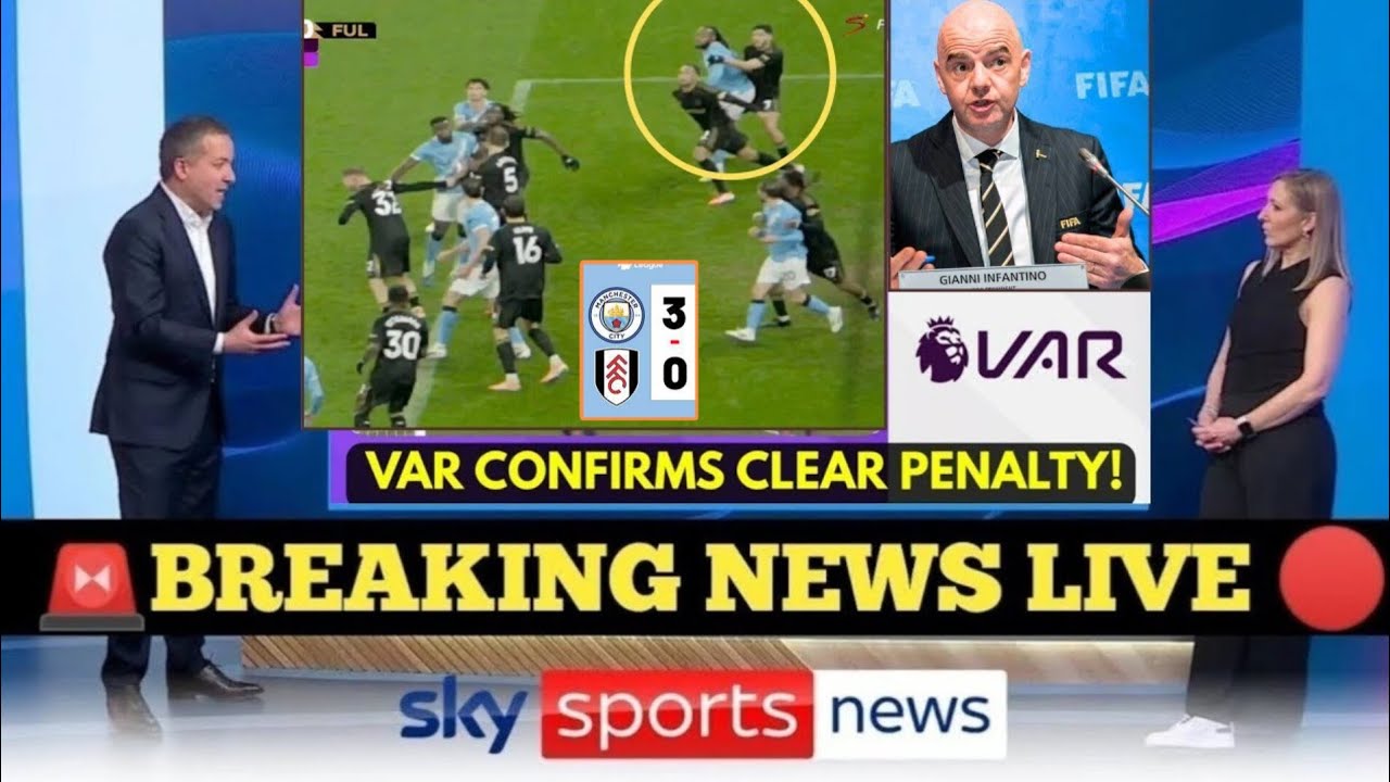VAR CONFIRMS FOUR ON SEMENYO AS MANCHESTER CITY ESCAPE PENALTY CONTROLIVERS.