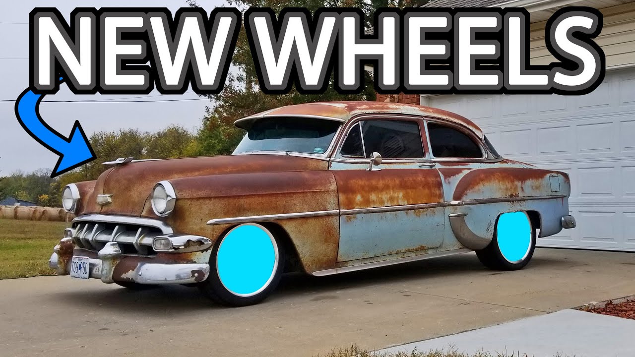 New Wheels for the 54 Chevy