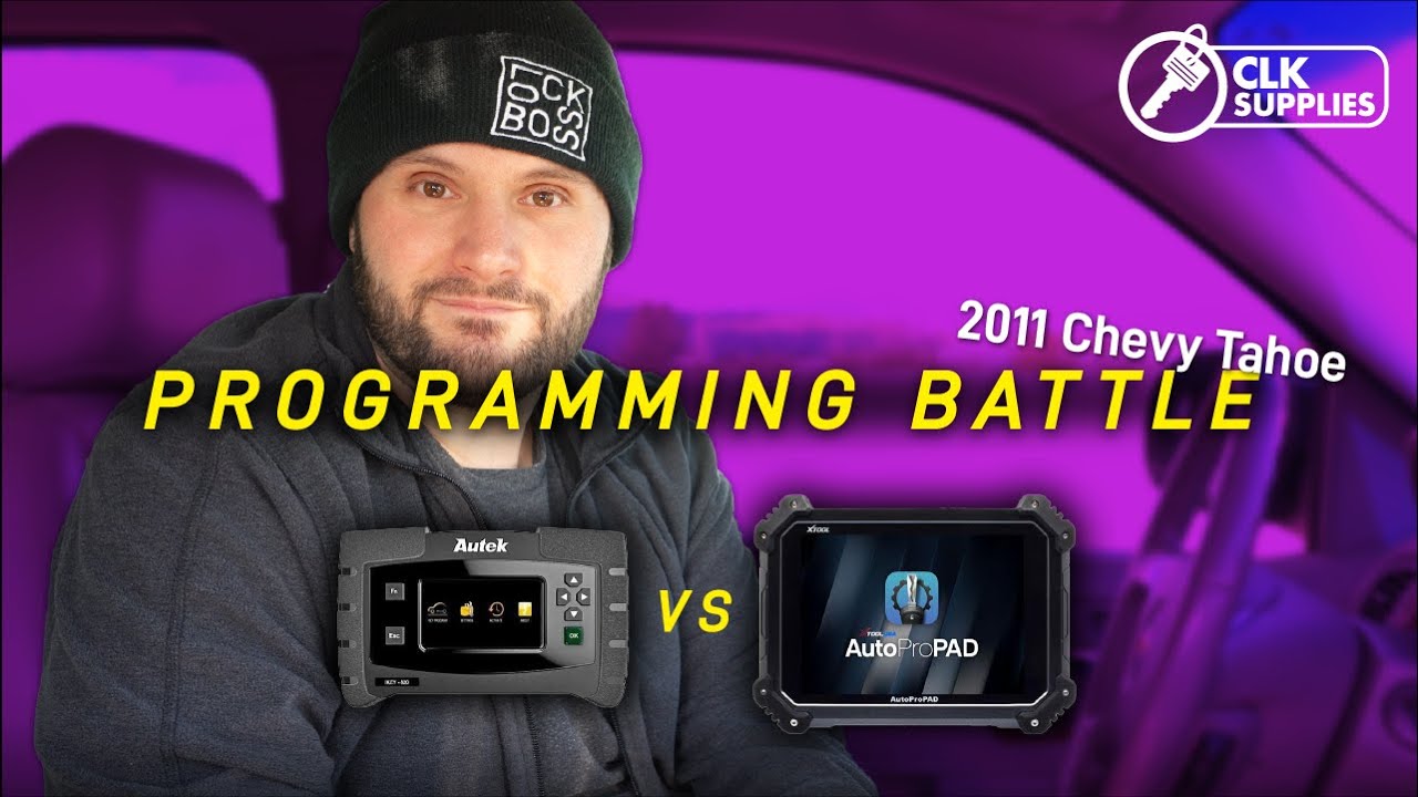 Key Programming BATTLE | Autek Ikey820 vs. AutoProPAD On A 2011 Chevy Tahoe!