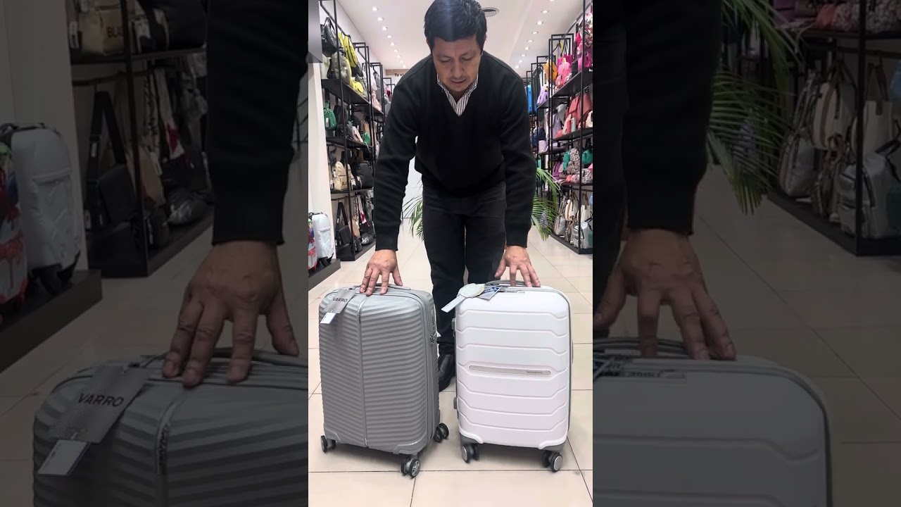 Diferencias entre maletas valijas Samsonite