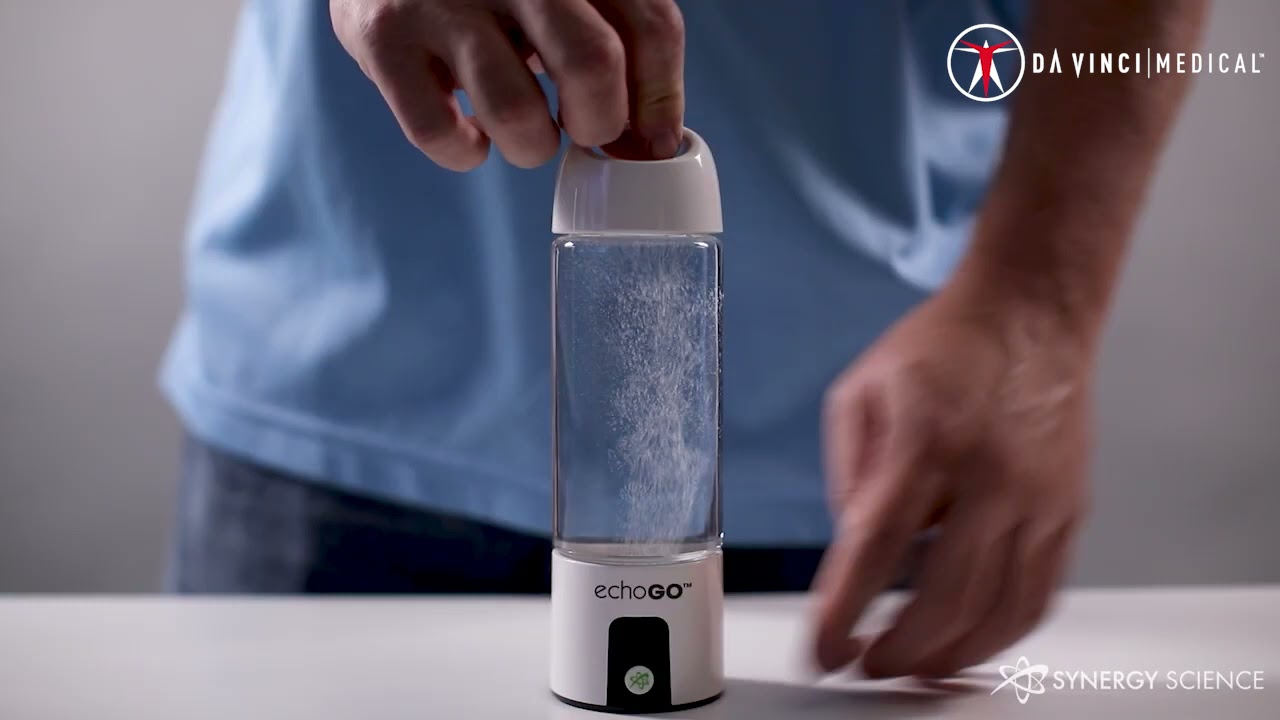Hydrogen Water On The Go. How to Use the Echo Go