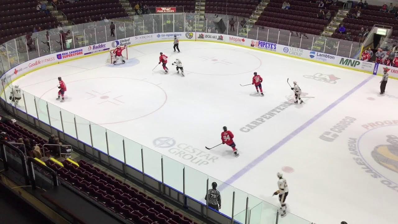 Pre-Season Sarnia Sting vs. Windsor Spitfires