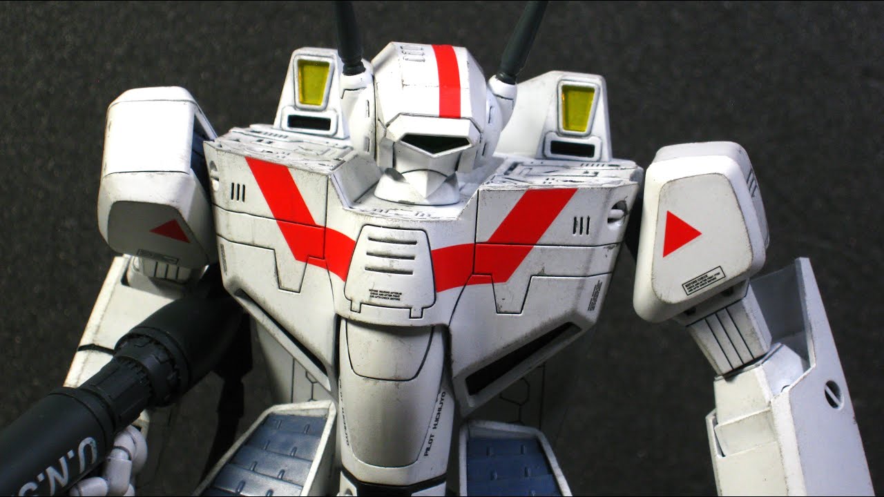 マックスファクトリー PLAMAX  1/72 VF-1J バトロイド バルキリー  塗装仕上げ レビュー