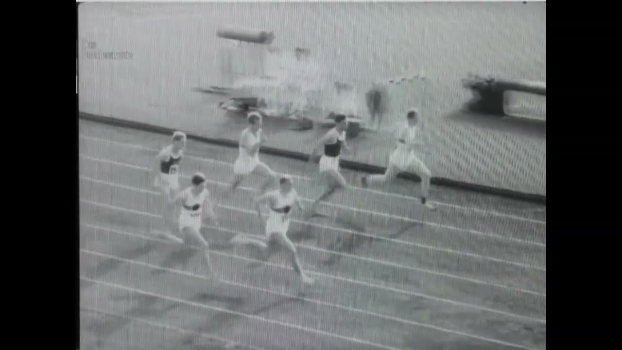 1960 Hanover Germany Olympic Trial 100m 10.4 Armin Hary   6.8.60